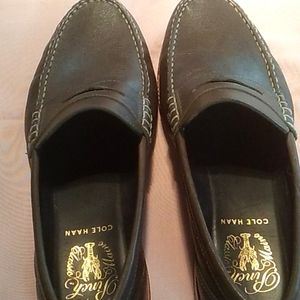 Leather Cole Haan penny loafer